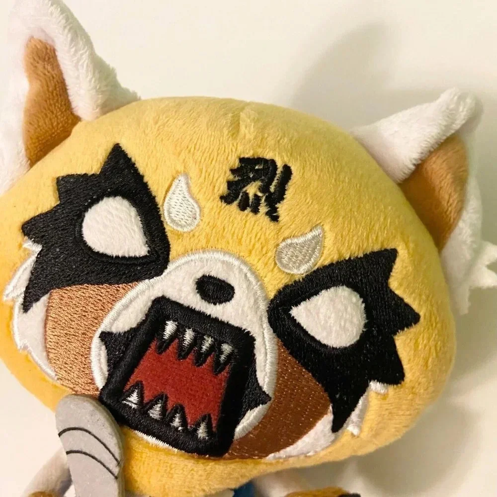 2018 Sanrio Aggretsuko Plush Death Metal 7 Inch Small Stuffed  Toy - Picture 14 of 14